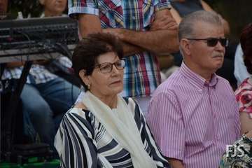 Misa, desfile del ganado y procesión religiosa en el Valle de los Nueve de Telde (Foto Francisco Javier Santana)
